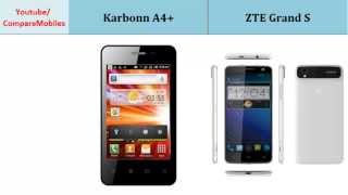 Karbonn A4+  - ZTE Grand S, compare specs