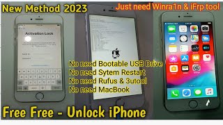 How To iPhone 6 iCloud Unlock - iPhone 6 iOS 12.5.7 iCloud Bypass Free 2023