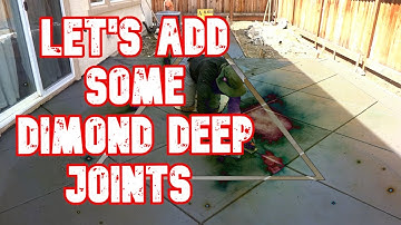 Concrete Contractor Installing Control Joints - All Access 510-804-4646
