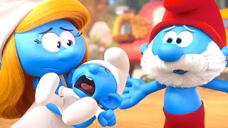 We Must Find Baby's Cuddly Toy! 🧸🔍 • The Smurfs 3D • Cartoons For Kids