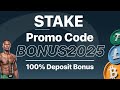 Stake Promo Code "BONUS2025" — Double Your Balance with 100% Bonus + Stake Rewards
