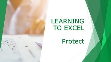 MS Excel - How to use the Protect function to protect an Excel workbook