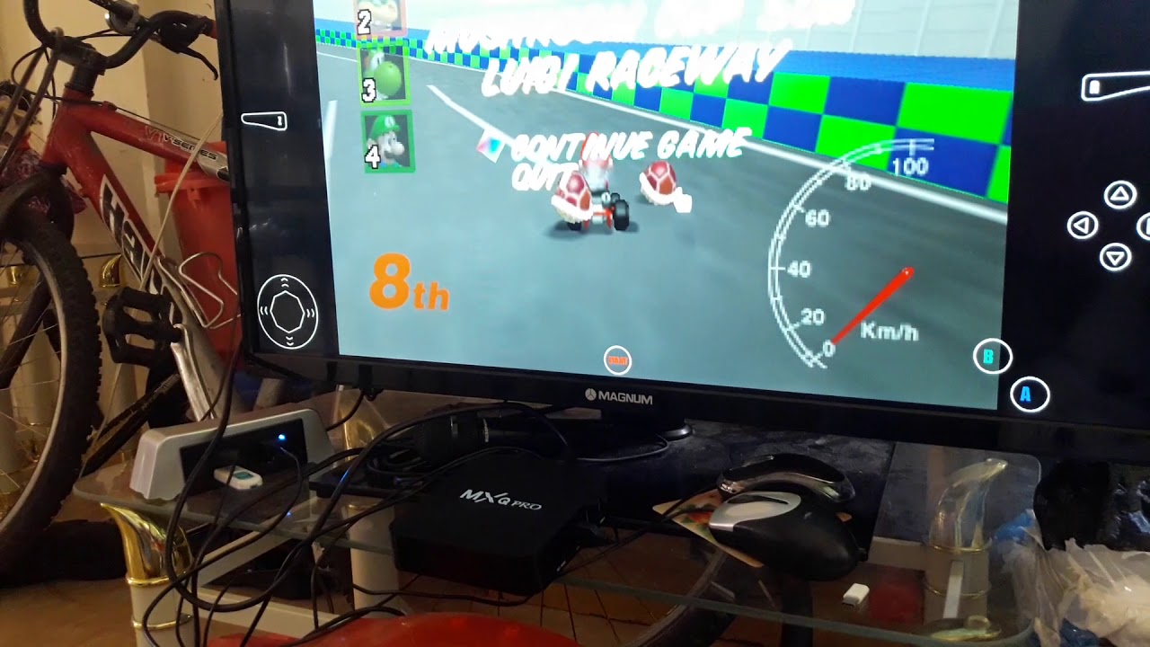 Game controller that works on android box android tv phone and tablet