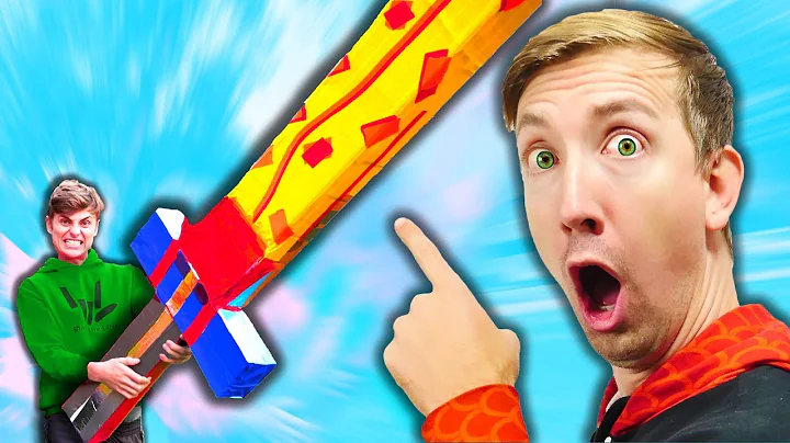 DO NOT Destroy My GIANT Cardboard SWORD vs SHARER ...