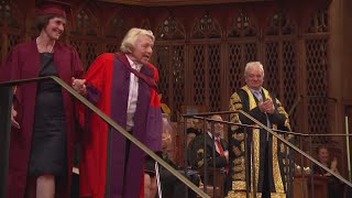 Grandma aged 86 graduates proving it's never too late!