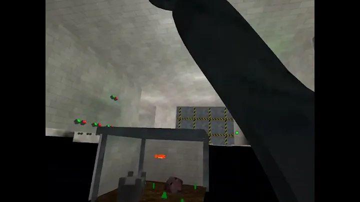 How to get inside the fish tank in big scary 