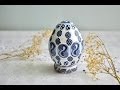 ПОЛИМЕРНАЯ ГЛИНА Пасхальное яйцо из полимерной глины Мастер класс Easter egg made ​​of polymer clay