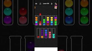 ball sort color water puzzle level 478