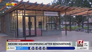 Raleigh's Moore Square Park reopens Friday