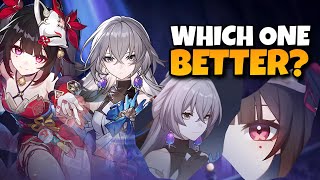 Bronya and Sparkle Comparison, Who is the Better Support Character? Honkai Star Rail