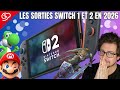 Le calendrier 2026 pour la Switch 1 et 2 ! - Nintendot Spécial !