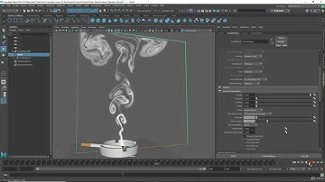 Autodesk Maya Bootcamp | Cigarette smoke