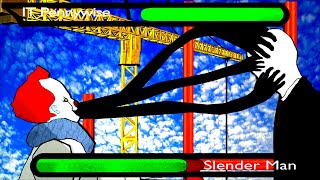IT Pennywise vs Slender Man (Health Bar Edition)