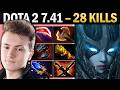 Phantom Assassin Dota 2 7.41 with 28 Kills and Satanic - Dota Gameplay