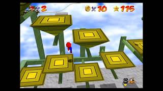 Super Mario 64 Switch - Rainbow Ride - Tricky Triangles!