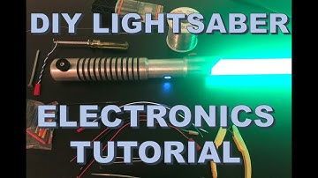 How to Install Electronics into a Lightsaber Hilt Step by Step - DIY Build Tutorial