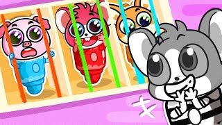 Who Is The Naughty Crayon? - Find The Color Songs Kids Songs & Nursery Rhymes By Lovely Cheesy