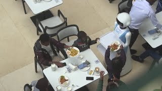 Robot waiters serve it up in Kenya restaurant