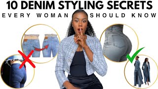 10 Denim SECRETS Every Woman Should KNOW: Denim Secrets That Will INSTANTLY Elevate Your Look! Wealth