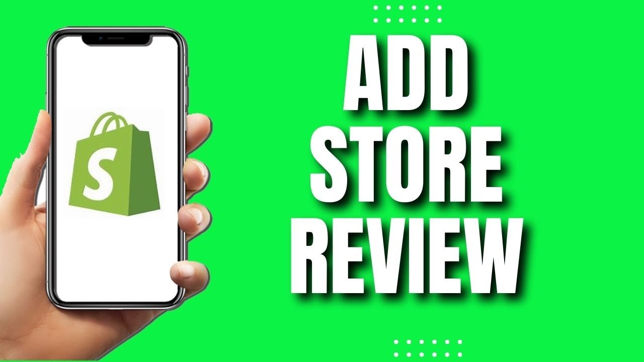 How To Add Reviews To Shopify Store - YouTube