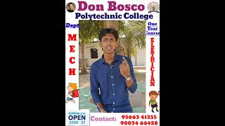 Diploma Admission Open 2026-2027 #dbpc #tkm