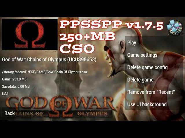 God Of War Chains Of Olympus 250Mb - Colaboratory