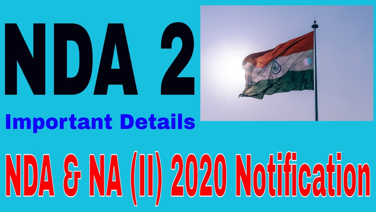 NDA II 2020 Notification NDA 2 Exam 2020 Notification Nda nda-ii-2020-notification-nda-2-exam-2020-notification-nda