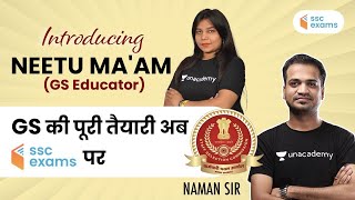 Introducing Neetu Ma'am as GS Educator by Naman Sir | GS की पूरी तैयारी अब WIFI SSC EXAM पर