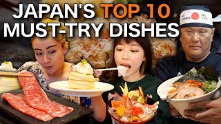 Japan’s Top 10 Must-Try Dishes | Ultimate Japan Bucket List 4K