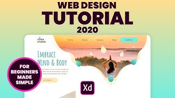 Adobe XD Web Design made simple (2020) - How to design a website in Adobe Xd for beginners