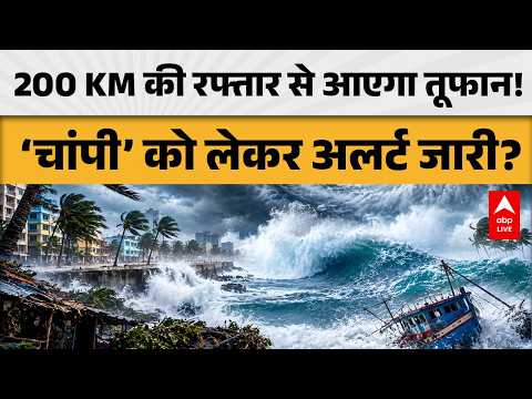 CYCLONE ALERT: 200 KM की रफ्तार से आएगा तूफान! ‘चांपी’ को लेकर अलर्ट जारी? |ABPLIVE