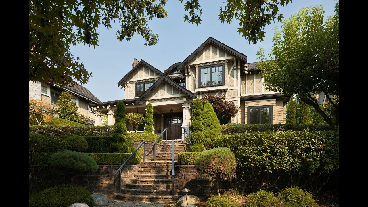 Western House 特別版 シーズンズグリーティング 4468 PINE CRES, Shaughnessy, Vancouver #温哥华#桑拿斯豪宅 - YouTube