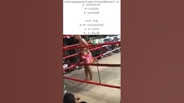 Set Operations 😉😎 #sets #operations #math #easy #cool