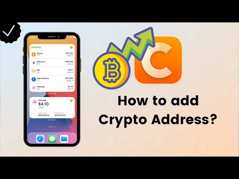 How to add Crypto Address to Crypto Pro Portfolio?