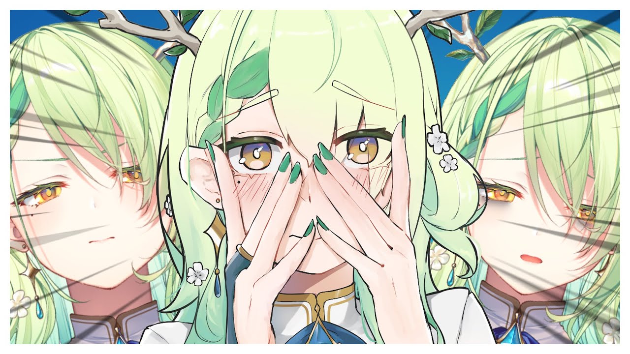 This game turns Fauna into a salty sweaty gamer