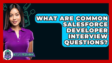 What Are Common Salesforce Developer Interview Questions? - Next LVL Programming