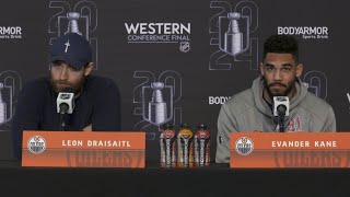 RAW | Leon Draisaitl, Evander Kane 05.28.24