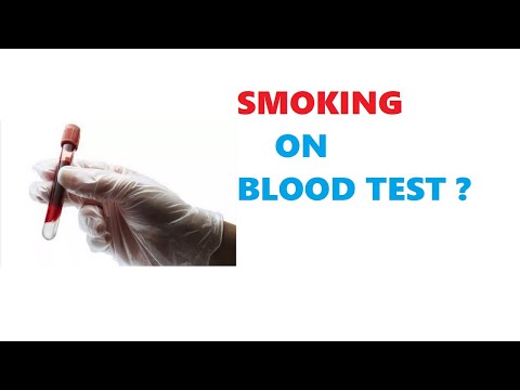 Video: Vai parastā asins analīze var noteikt smēķēšanu?