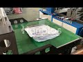 DHL express bag making machine with a documents pocket