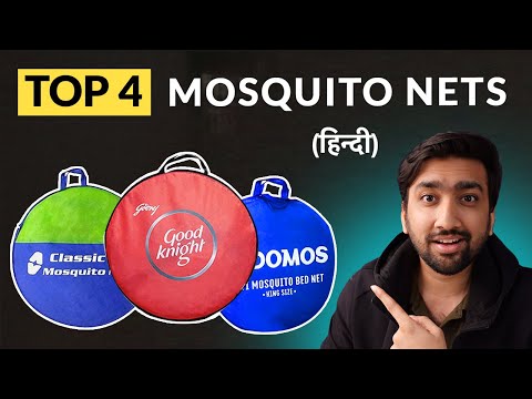 4 Best Mosquito Net for Bed in India 2022⚡in Hindi⚡TESTED