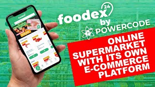 FOODEX24 by IT company POWERCODE | Is an online supermarket with its own e-commerce platform