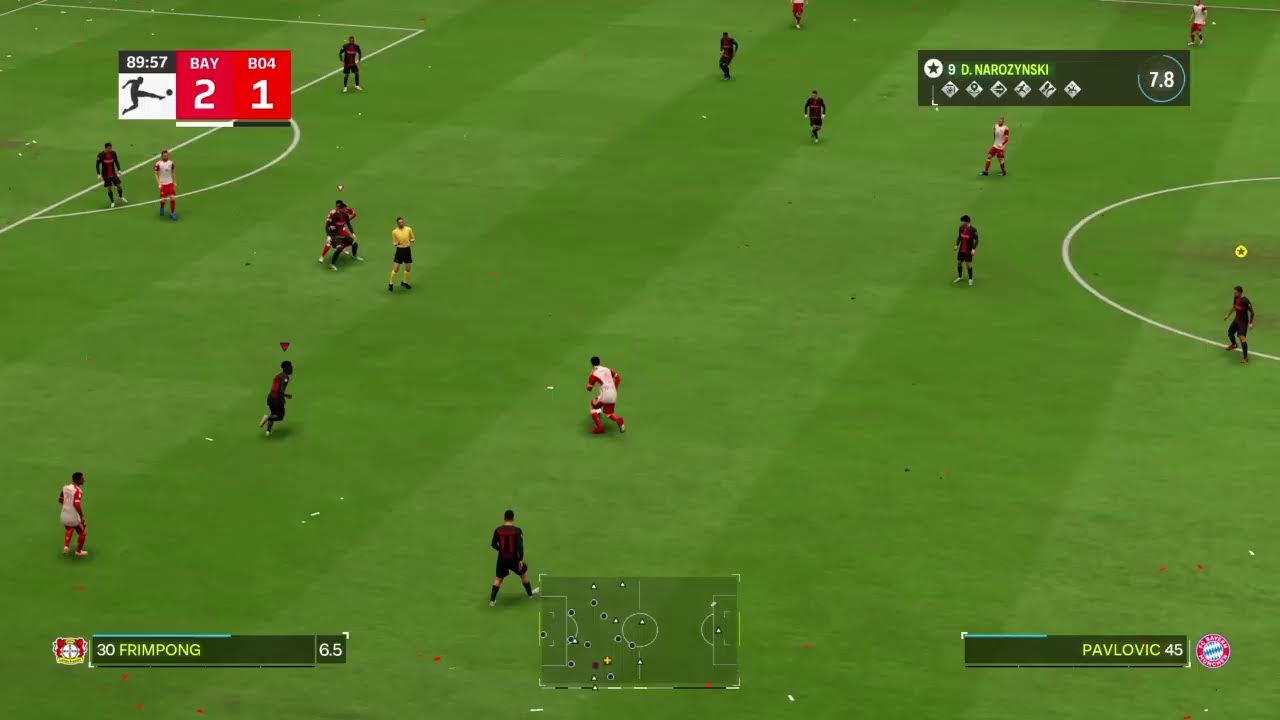 Fc 24 my career Bayer Leverkusen vs Bayern Munich Bundesliga 20252026