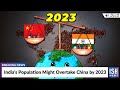 India’s Population Might Overtake China by 2023 | ISH News