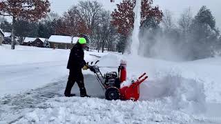 Ariens Platinum SHO slays 14” of fresh snow