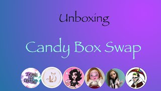 Unboxing | Candy Box Swap | Collaboration @StitchwyckCreations