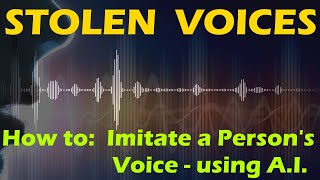 Voice Cloning: How to Create a Perfect Imitation of Someone's Voice using AI screenshot 2