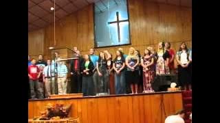 Friendship IMB Church Youth Choir ~ Because He Loved Me ~ 08 07 2011