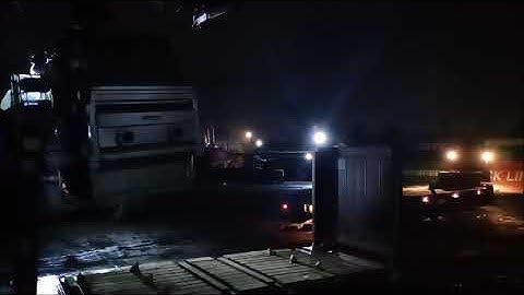 Rút ruột container Flatrack 20