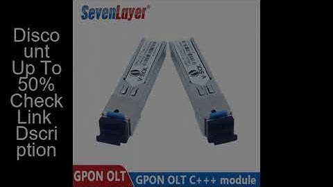 VSOL GPON OLT C+++ 20KM 7DB 8DB 9DB PON module SFP Modules SC port 1490/1310 Compatible With ZTE fib