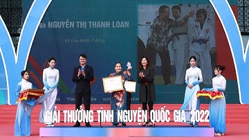 CHUYỂN ĐỘNG | Trao giải thưởng tình nguyện quốc gia năm 2022